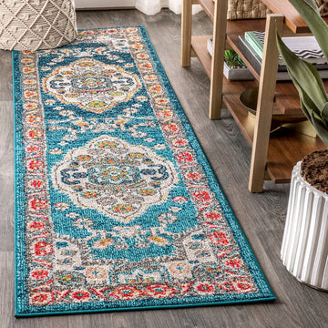 Kristina bohemian Flair Boho Vintage Medallion Area Rug